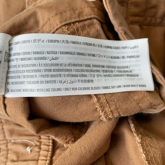 Abercrombie & Fitch Brown Cotton Relaxed Straight Cargo Pants - 47007 - Picture 2 of 12